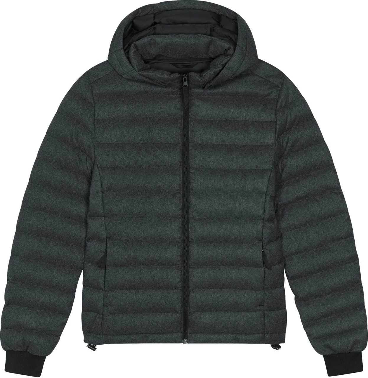 Steppjacke Aus Recyceltem Polyester - Dark Heather Grey 3 Steppjacke Aus Recyceltem Polyester - Dark Heather Grey