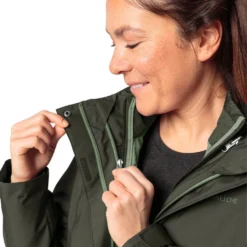 VAUDE Damen Winterparka Idris 3in1 III - Khaki -Grundstoff Verkäufe wetterfeste doppeljacke zip in fleecejacke 42402 161 1280x1280