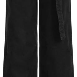 Flo:ra - Wide Leg Jeans Aus Bio-Baumwolle Und Hanf - Black